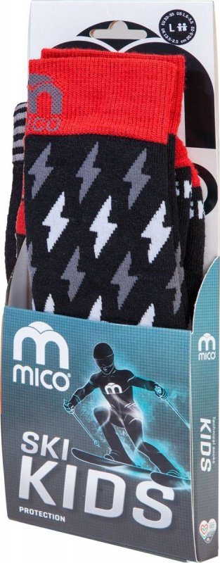   Mico Kids ski sock in wool 951 VAR1 (19/20)