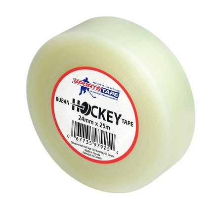    Sportstape Poly Hockey Tape CLEAR 24 x 25	