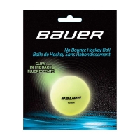   - Bauer Glow in the dark hockey ball carded