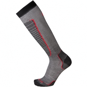   Mico Basic ski sock 193nero rosso (19/20)