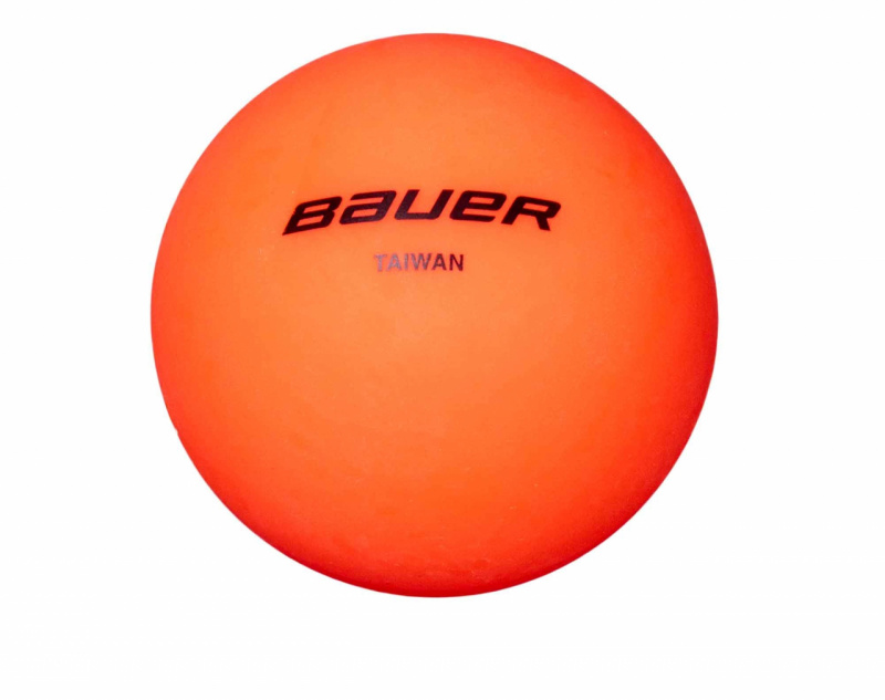   Bauer Hockey ball warm orange carded