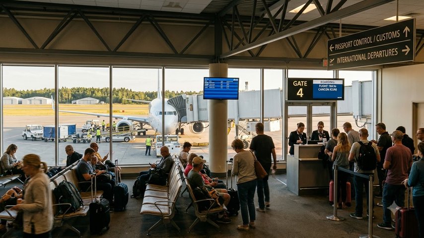 Как спланировать спортивную поездку за границу из регионального аэропорта